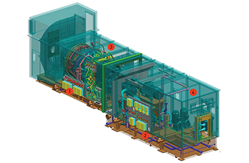 The Main Systems of the Gas Turbine Unit: