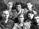 Сотрудники завода Электропульт. 1944 г.