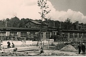 Начало строительства корпусного производства. 1959 г.
