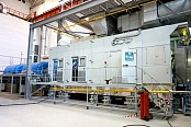 ГТУ Т16 на испытательном стенде производственной площадки 