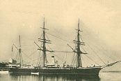 Second rank cruiser “Razboynik” (Robber) built in 1878