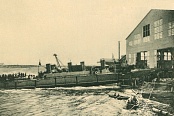 Launch of  the  torpedo boat destroyer 