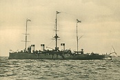 Second rank cruiser “Zhemchug”  , built in 1904