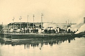 Torpedo boat of Cyclon type, built in 1900