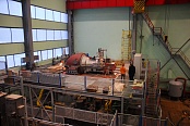 Test bed for steam turbines